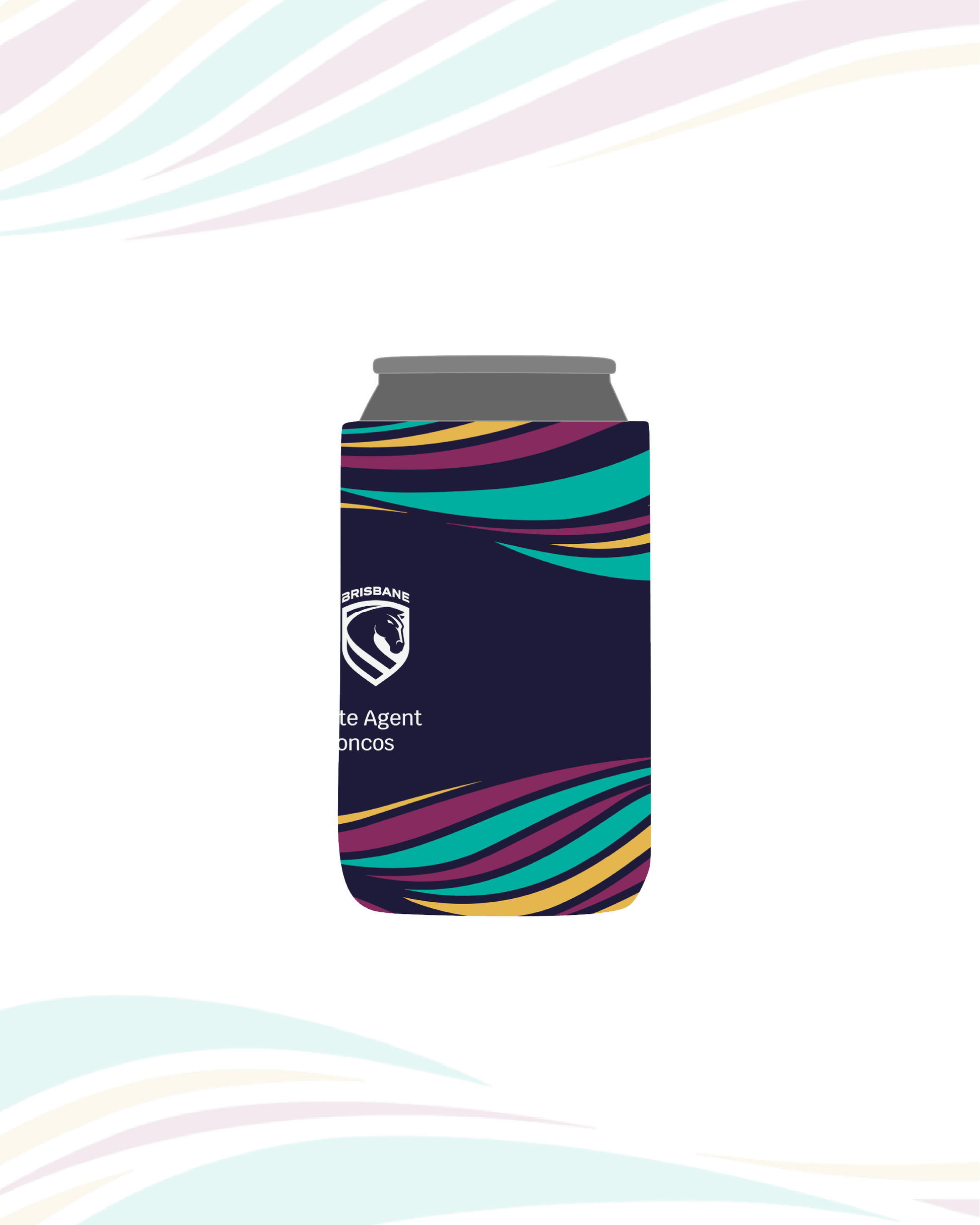 Coronis x Broncos Stubby Cooler