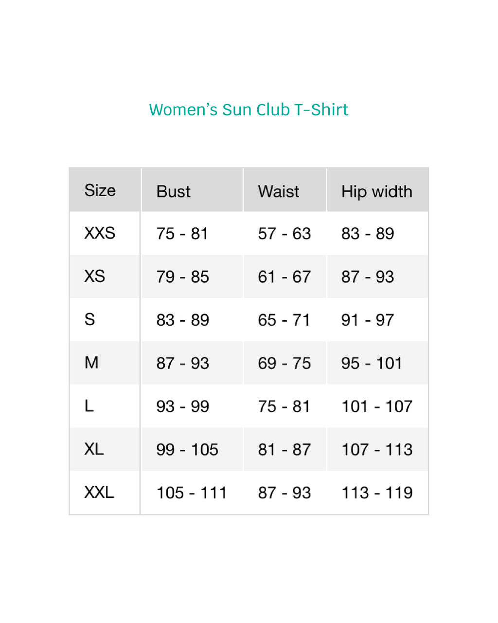 Womens Sun Club T-Shirt