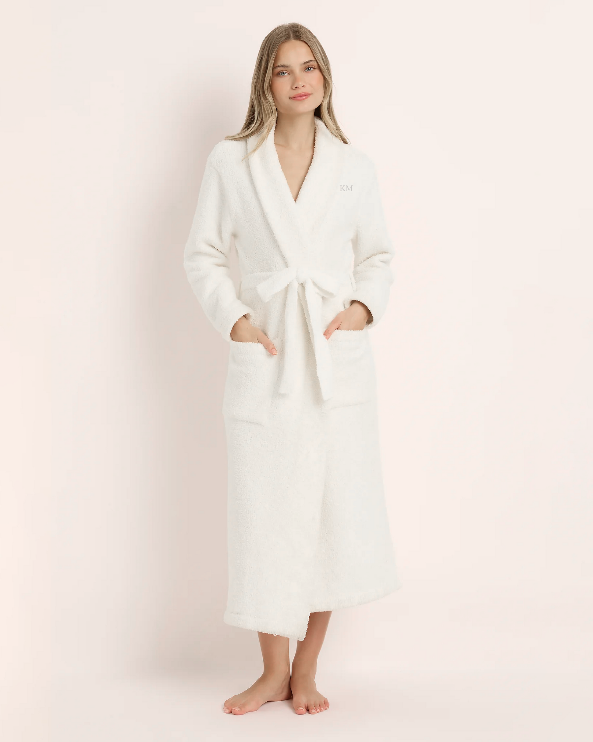 Homebodii Ultimate Cosy Robe in White